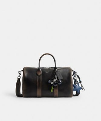 ＜COACH＞コンパス　バッグ　３５・ラブド　レザー・チャーム